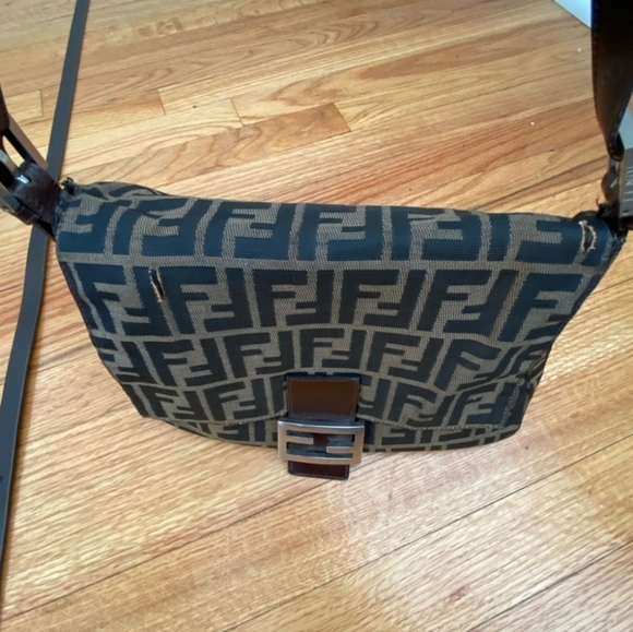 Vintage Fendi Zucca Mamma Baguette Rare Find!! - Picture 9 of 12